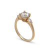 James Allen 14ct Yellow Gold Three-Stone Lab Diamond Ring 0.95ct 2.36g