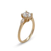 James Allen 14ct Yellow Gold Three-Stone Lab Diamond Ring 0.95ct 2.36g