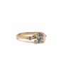 James Allen 14ct Yellow Gold Three-Stone Lab Diamond Ring 0.95ct 2.36g