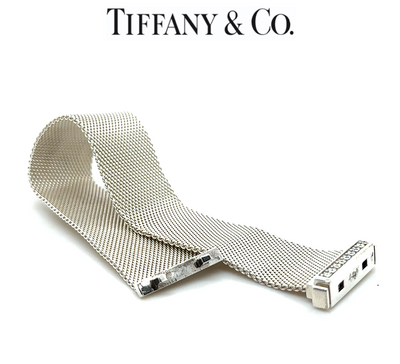 Tiffany & Co Diamond Mesh Somerset Bracelet 0.21ct