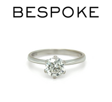 Load image into Gallery viewer, Michael Hill 18ct White Gold Diamond Engagement Ring 0.90ct 3g