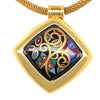Michaela Frey Wille Gold-Plated Multi-Colour Pendant Necklace