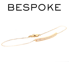 Load image into Gallery viewer, Bespoke Midas 18ct Rose Gold Chain 0.23ct