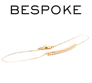 Bespoke Midas 18ct Rose Gold Chain 0.23ct