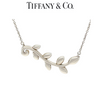 Tiffany & Co. Silver Paloma Picasso Olive Leaf Vine Necklace 3.08g