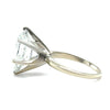14ct White Gold Oval Brilliant Cut Diamond Solitaire Ring 6.37ct 4.4g