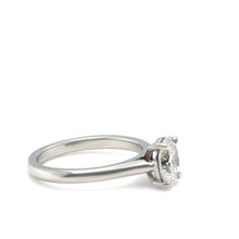 Load image into Gallery viewer, GIA Platinum Oval Brilliant Cut Diamond Solitaire Ring 0.80ct 4.08g