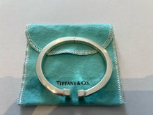 Load image into Gallery viewer, Tiffany &amp; Co T Square Bracelet Sterling Silver