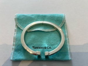 Tiffany & Co T Square Bracelet Sterling Silver