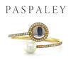 Paspaley 18ct Yellow Gold Muse Pearl & Diamond Bangle 2.18ct 42.85g