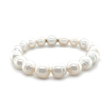 Load image into Gallery viewer, Paspaley Australian South Sea Circle Pearl Diamond Bracelet 0.054ct 29.52g