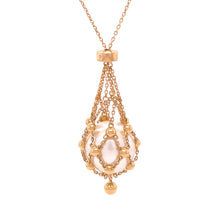 Load image into Gallery viewer, Paspaley 18ct Yellow Gold Lavalier Australian South Sea Pearl Necklace 15mm 12.63g