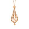 Paspaley 18ct Yellow Gold Lavalier Australian South Sea Pearl Necklace 15mm 12.63g
