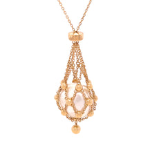 Load image into Gallery viewer, Paspaley 18ct Yellow Gold Lavalier Australian South Sea Pearl Necklace 15mm 12.63g