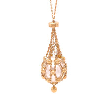 Load image into Gallery viewer, Paspaley 18ct Yellow Gold Lavalier Australian South Sea Pearl Necklace 15mm 12.63g