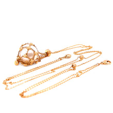 Load image into Gallery viewer, Paspaley 18ct Yellow Gold Lavalier Australian South Sea Pearl Necklace 15mm 12.63g