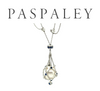 Paspaley 18ct White Gold South Sea Pearl & Sapphire Lavalier Pendant 13.62g