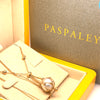 Paspaley 18ct Yellow Gold Lavalier Necklace with 13mm Circle Pearl