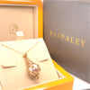 Paspaley 18ct Yellow Gold Lavalier Australian South Sea Pearl Necklace 15mm 12.63g