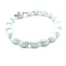 Load image into Gallery viewer, 14ct White Gold South Sea Cultured Pearl Knotted Bracelet