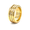 Piaget Possession 18ct Yellow Gold Diamond Spinning Ring 0.11ct 12.15g