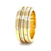 Piaget Possession 18ct Yellow Gold Diamond Spinning Ring 0.11ct 12.15g