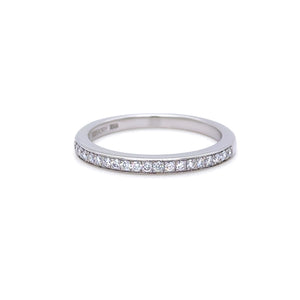 Platinum & 18ct White Gold Diamond Engagement and Wedding Ring Set 1.16ct