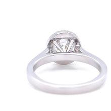 Load image into Gallery viewer, Platinum &amp; 18ct White Gold Diamond Engagement and Wedding Ring Set 1.16ct