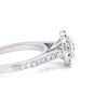 Platinum & 18ct White Gold Diamond Engagement and Wedding Ring Set 1.16ct