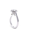 Platinum & 18ct White Gold Diamond Engagement and Wedding Ring Set 1.16ct