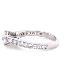Load image into Gallery viewer, James Allen Platinum Diamond Engagement Ring 1.09ct 6.46g
