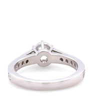 Load image into Gallery viewer, James Allen Platinum Diamond Engagement Ring 1.09ct 6.46g