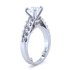 GIA Platinum Cushion Cut Diamond Ring 2.00ct 8.95g