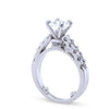 GIA Platinum Cushion Cut Diamond Ring 2.00ct 8.95g