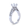 GIA Platinum Cushion Cut Diamond Ring 2.00ct 8.95g