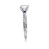 GIA Platinum Oval Cut Diamond Ring 1.22ct 3.92g