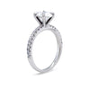 GIA Platinum Oval Cut Diamond Ring 1.22ct 3.92g