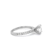 GIA Platinum Oval Cut Diamond Ring 1.22ct 3.92g