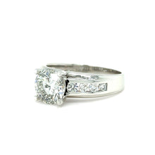 Load image into Gallery viewer, DCLA Platinum Diamond Engagement Ring 2.60ct 6.8g