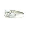 DCLA Platinum Diamond Engagement Ring 2.60ct 6.8g