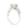 DCLA Platinum Diamond Engagement Ring 2.60ct 6.8g