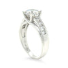 DCLA Platinum Diamond Engagement Ring 2.60ct 6.8g