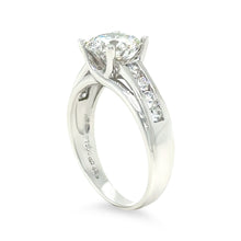 Load image into Gallery viewer, DCLA Platinum Diamond Engagement Ring 2.60ct 6.8g