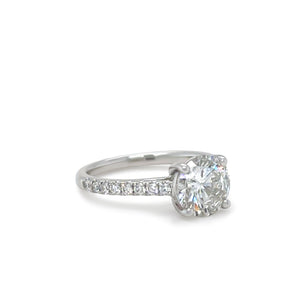 18ct White Gold Round Brilliant Cut Diamond Ring 1.41ct 5.21g