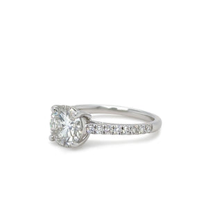 18ct White Gold Round Brilliant Cut Diamond Ring 1.41ct 5.21g
