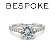Load image into Gallery viewer, 18ct White Gold Round Brilliant Cut Diamond Ring 1.41ct 5.21g
