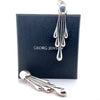 Georg Jensen Sterling Silver Multi-Teardrop Earrings by Astrid Fog