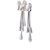 Georg Jensen Sterling Silver Multi-Teardrop Earrings by Astrid Fog
