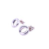 Tiffany & Co. Silver Elsa Peretti Sevilla Stud Earrings 2.7g