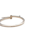 Cartier Rare 1980s 18ct White Gold Menotte Handcuff Bracelet 60.28g